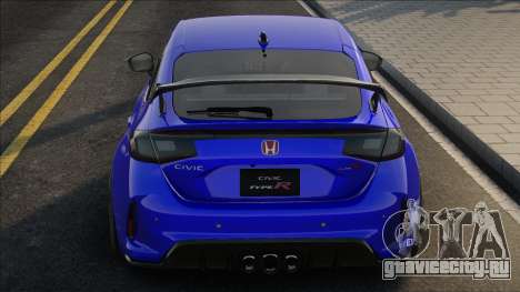 Honda Civic Oriel 2023 [Blue] для GTA San Andreas