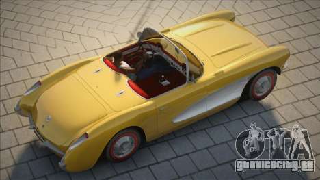 Chevrolet Corvette C1 [Yellow] для GTA San Andreas