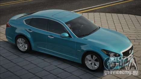 Infiniti Q70 [Blue] для GTA San Andreas