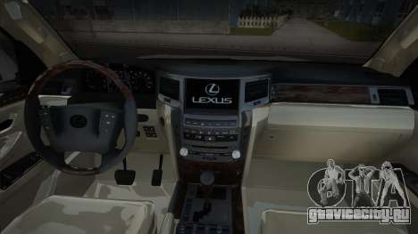 Lexus LX570 2012 [CCD] для GTA San Andreas