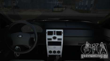 Lada Priora Sedan [White] для GTA San Andreas