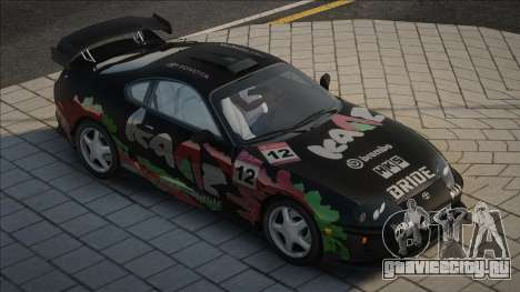 Toyota Supra JZA80 [Black] для GTA San Andreas