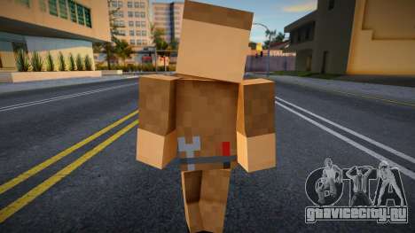 Janitor Minecraft Ped для GTA San Andreas