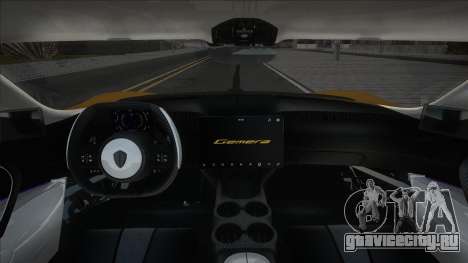 Koenigsegg Gemera Wide Body CCD для GTA San Andreas
