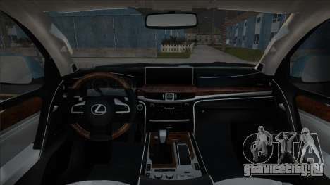 Lexus LX570 UKR Plate для GTA San Andreas