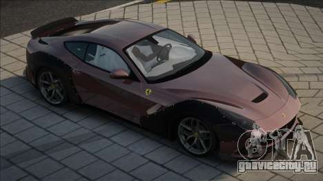 Ferrari F12 Berlinetta Plate для GTA San Andreas