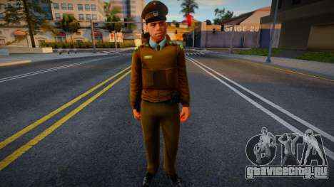 New skin cop для GTA San Andreas