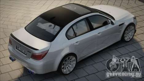 BMW M5 E60 UKR Plat для GTA San Andreas