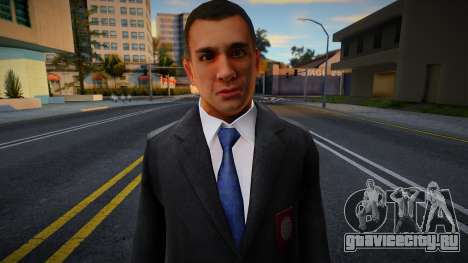 Полицейский в деловом костюме для GTA San Andreas