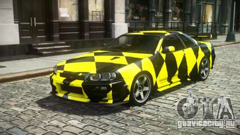 Nissan Skyline R34 E-Limited S3 для GTA 4