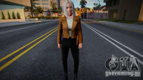 New Blonde girl skin для GTA San Andreas