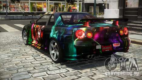 Nissan Skyline R34 E-Limited S7 для GTA 4