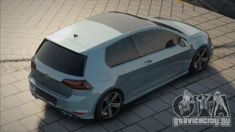 Volkswagen Golf R [Light Blue] для GTA San Andreas
