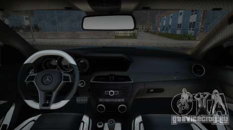 Mercedes-Benz C63 AMG (Bel) для GTA San Andreas