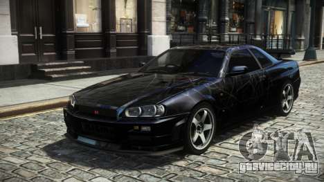 Nissan Skyline R34 E-Limited S12 для GTA 4