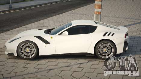 Ferrari F12 White для GTA San Andreas