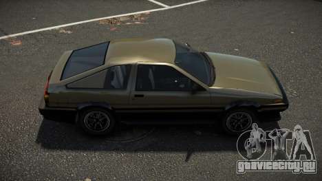 Toyota Trueno AE86 L-Tune V1.1 для GTA 4