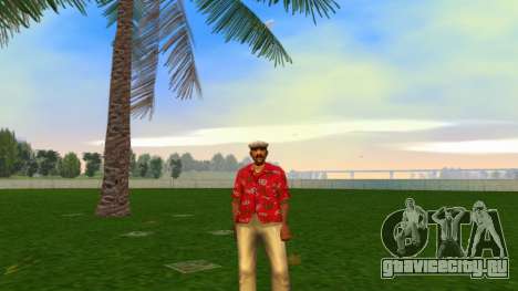 Cdrivra Upscaled Ped для GTA Vice City