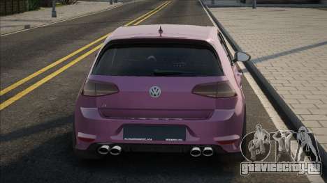 Volkswagen Golf R [CCD] для GTA San Andreas