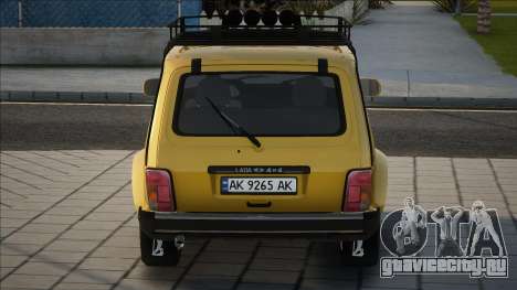 LADA Niva UKR Plate для GTA San Andreas