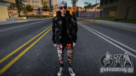 Skin Fivem Punker Boy для GTA San Andreas