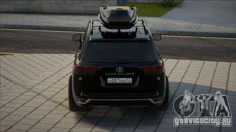 Toyota Land Cruiser 300 [Black] для GTA San Andreas