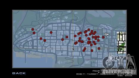 Неограниченное количество меток на карте для GTA San Andreas