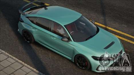 Honda Civic Oriel 2023 [Cyan Blue] для GTA San Andreas