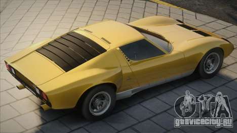 Lamborghini Miura SV для GTA San Andreas