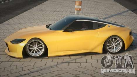 Nissan 400Z 2021 [Yellow] для GTA San Andreas