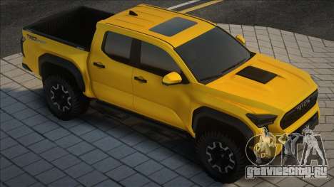 Toyota Tacoma 2024 TRD Sport Yellow для GTA San Andreas