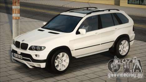 BMW X5 Ukr Plate для GTA San Andreas