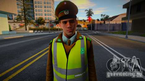New skin cop v1 для GTA San Andreas