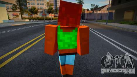 Kendl Minecraft Ped для GTA San Andreas