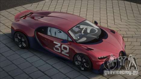 Bugatti Chiron Profilée 2023 UKR для GTA San Andreas