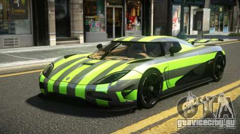 Koenigsegg Agera G-Sports S5 для GTA 4