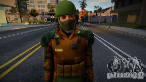 New Swat skin v1 для GTA San Andreas