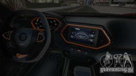 Zenvo Sport [Red CCD] для GTA San Andreas