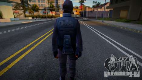 Swat Upscaled Ped для GTA San Andreas