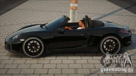 Porsche Boxster GTS [Black] для GTA San Andreas
