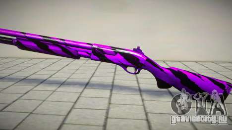 Fiolet Gun - Chromegun для GTA San Andreas