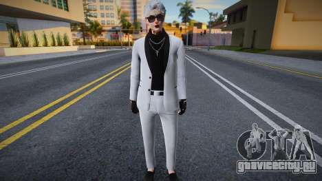 Skin Fivem White Phantom для GTA San Andreas