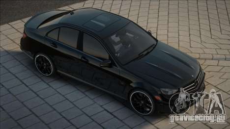 Mercedes-Benz С63 AMG [Black] для GTA San Andreas