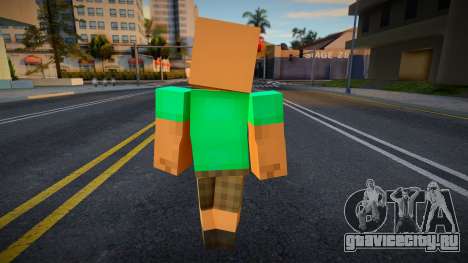Shmycr Minecraft Ped для GTA San Andreas
