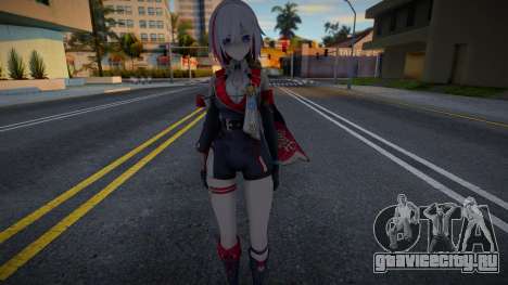 Topaz from Honkai: Star Rail v2 для GTA San Andreas