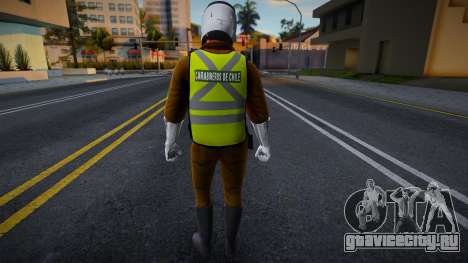 New skin cop v6 для GTA San Andreas