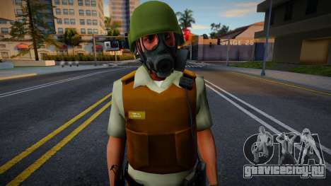 Полицейский в обмундировании 5 для GTA San Andreas