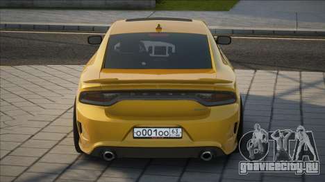 Dodge Charger Hellcat Yellow для GTA San Andreas