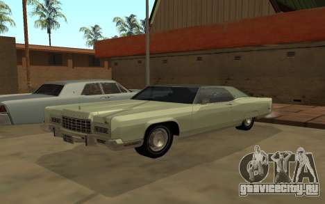 Lincoln Continental Town Coupe 1973 для GTA San Andreas