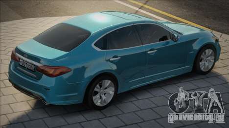 Infiniti Q70 [Blue] для GTA San Andreas